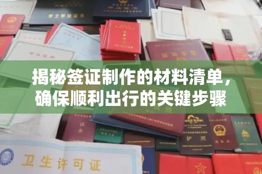 桦川揭秘签证制作的材料清单，确保顺利出行的关键步骤